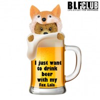 I just want to drink beer with my Fox Lala